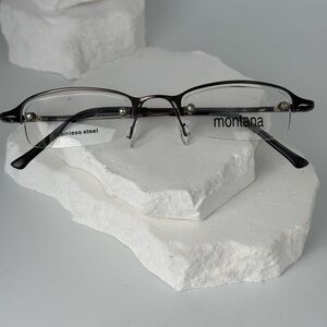 NOS Stainless Steel Eyeglasses For RX